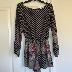 Soft long sleep romper